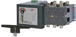 Перемикач навантаження LA MO CO 3P 3 230V AC 400A (1-0-2", з мотор-приводом), ETI