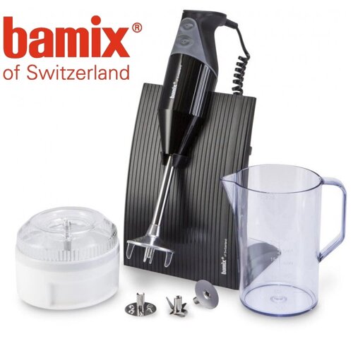 Погружной ручний блендер bamix Swissline M200 Black Швейцарія