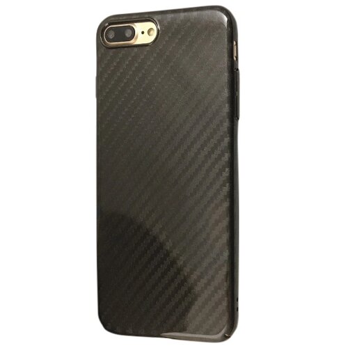Чохол-накладка DK пластик Xdoria carbon глянець для Apple iPhone 7 / 8 Plus (black)