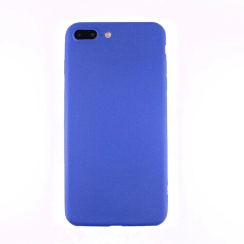 Чехол-накладка DK силикон Шарпей для Apple iPhone 7 / 8 Plus (blue)