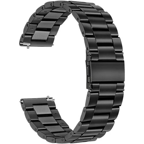 Ремінець CDK Metal Fitlink Steel Watch Band 22 mm для Honor Watch Dream (012874) (black)