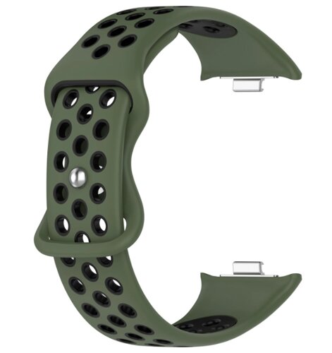 Ремінець CDK Silicone Sport Band Nike для Xiaomi Redmi Watch 4 (017600) (green / black)