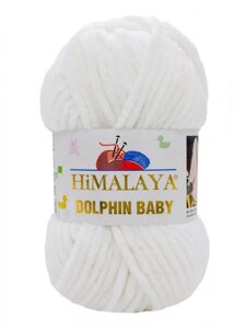 Himalaya dolphin BABY 80301 (пряжа велюр, нитки для в'язання плюшеві)