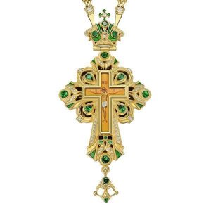 Хрест для священика латунний - 2.10.0098лп-2^52лп