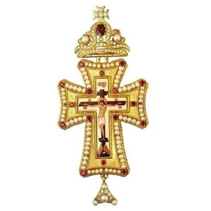 Хрест латунний в позолоті - 2.10.0283лп-2
