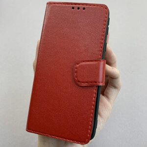 Чохол-книга для Samsung Galaxy A01 Core чохол книжка з хлястиком на телефон самсунг а01 кор червона b6r
