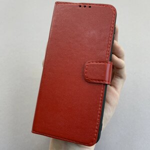 Чохол-книга для Samsung Galaxy A03 Core чохол книжка з хлястиком на телефон самсунг а03 кор червона b6r