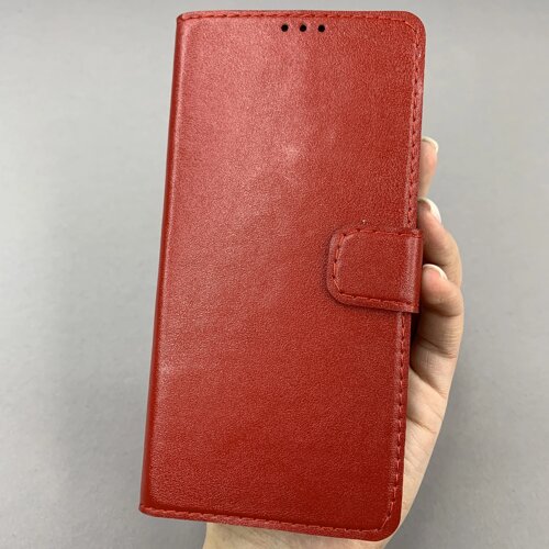 Чохол-книга для Samsung Galaxy A72 чохол книжка з хлястиком на телефон самсунг а72 червона b6r
