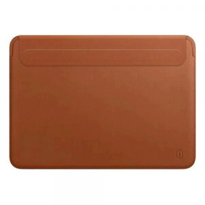Чохол конверт для MacBook Pro 13.3 / Air 13 2018 шкіряний чохол папка на макбук про коричневий