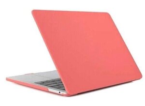Чохол накладка для MacBook New Air на M1 13.3 модель A1932 матова накладка на макбук ейр 13.3 рожева