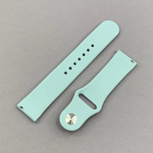 Ремінець 22 мм для Xiaomi Watch S1 Active силіконовий ремінець для смарт годинника сяомі вотч с1 актив бірюзовий wtc