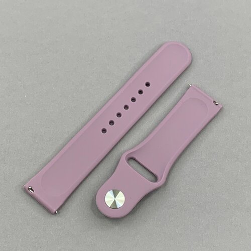 Ремінець 22 мм для Xiaomi Watch S1 Active силіконовий ремінець для смарт годинника сяомі вотч с1 актив чорничний wtc