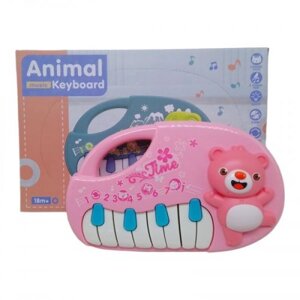 Піаніно дитяче "Animal kingdom"рожевий)