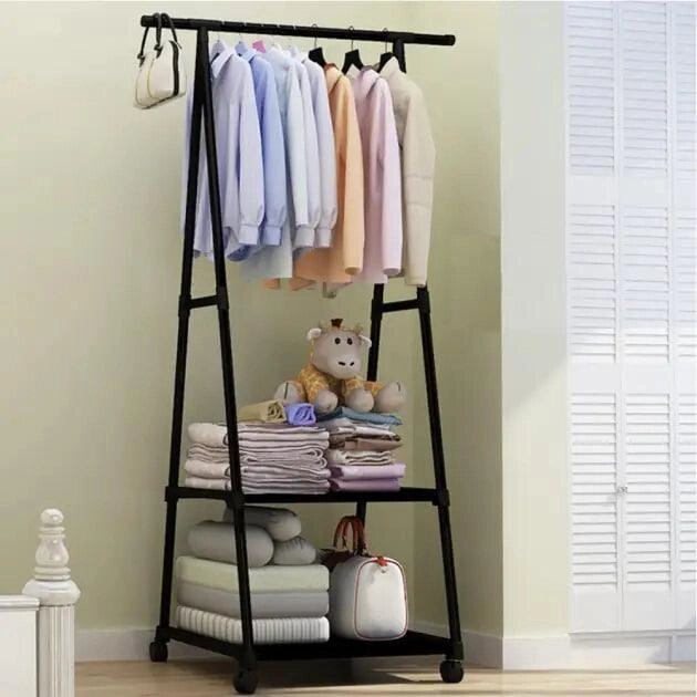Підлога пересувна вішалка для одягу THE NEW COAT RACK від компанії Інтернет-магазин towershop.online - фото 1