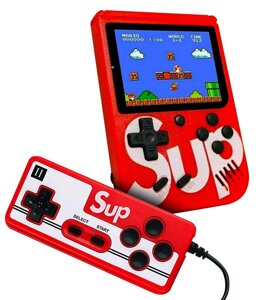 Портативна приставка Sup 400 Game Box із джойстиком для другого гравця Red
