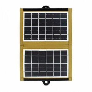Сонячна панель трансформер CcLamp CL-670 7Вт зарядка від сонця Solar Panel