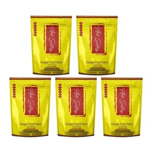 Пластир для детоксикації ніг, 60 штук у пачці. Пластир для ніг.