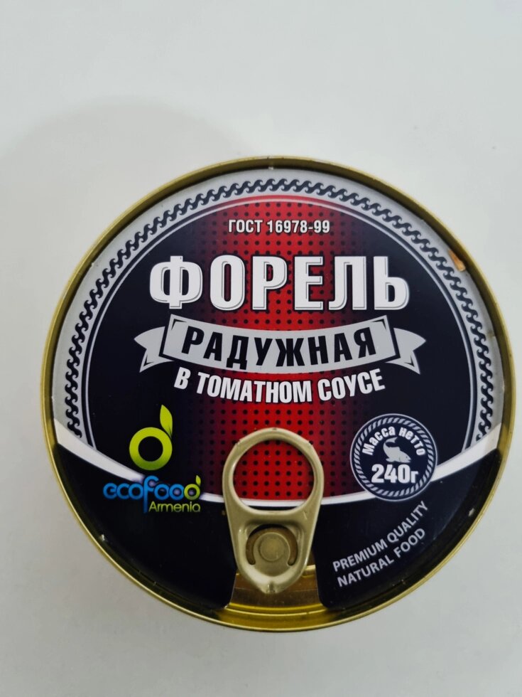 Форель радужная в томатном соусе натуральная ##от компании## Ikrafish_ua - ##фото## 1