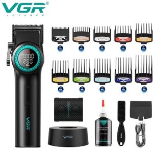 Професійна машинка для стрижки VGR V-001 GGB