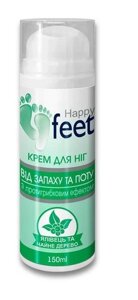Крем для ніг HAPPY FEET від запаху і поту протигрибковий 150 мл Happy Feet