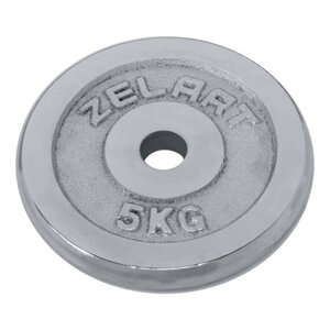 Диски (диски) хромовані d — 30 мм Zelart TA-7786-5 5 кг