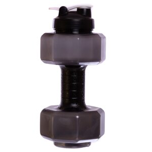 Пляшка для води спортивна Zelart BIG DUMBBELL 2200 мл FI-7154 (FI-7155) (PE, кольори в асортименті)