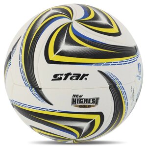 М'яч футбольний STAR NEW highest GOLD SB4025TB no5 PU