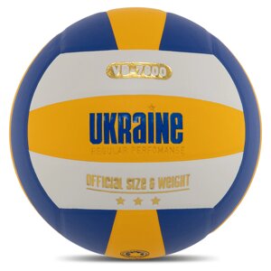 М'яч волейбольний UKRAINE VB-7800 No5 PU клеєний