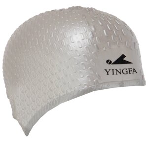 Шапочка для плавання на довге волосся YINGFA C0061 кольору в асортименті