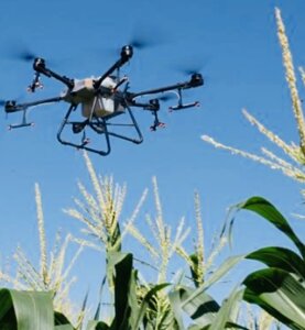 Оприскування полів сільхозгосподарськими дронами