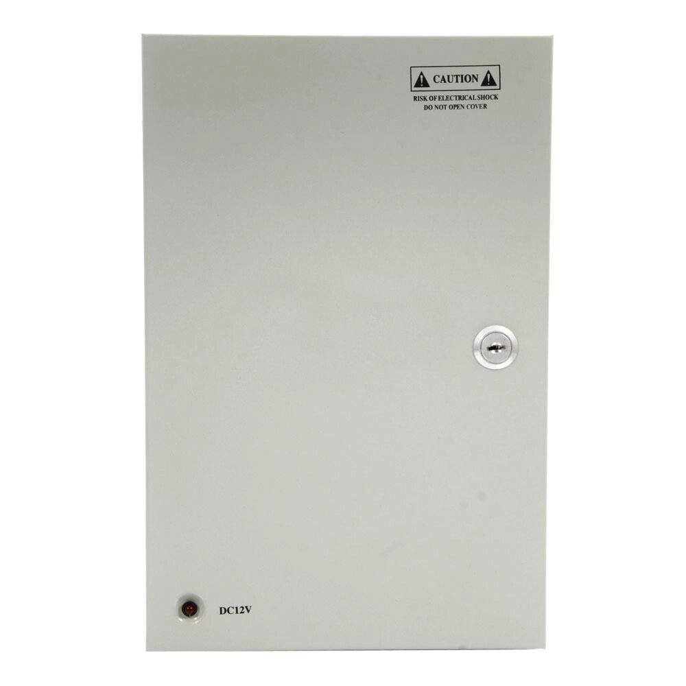Блоки живлення (в металевому боксі) PROLUM 180W 12V (IP20,15A,9CH) Series "CCTV" від компанії ПРОЖЕКТОР-УА - фото 1
