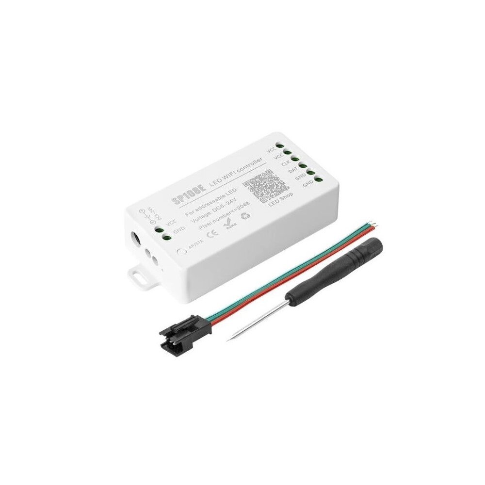 Контролер PROLUM SPI; RGB; SP108E; Wi-Fi від компанії ПРОЖЕКТОР-УА - фото 1