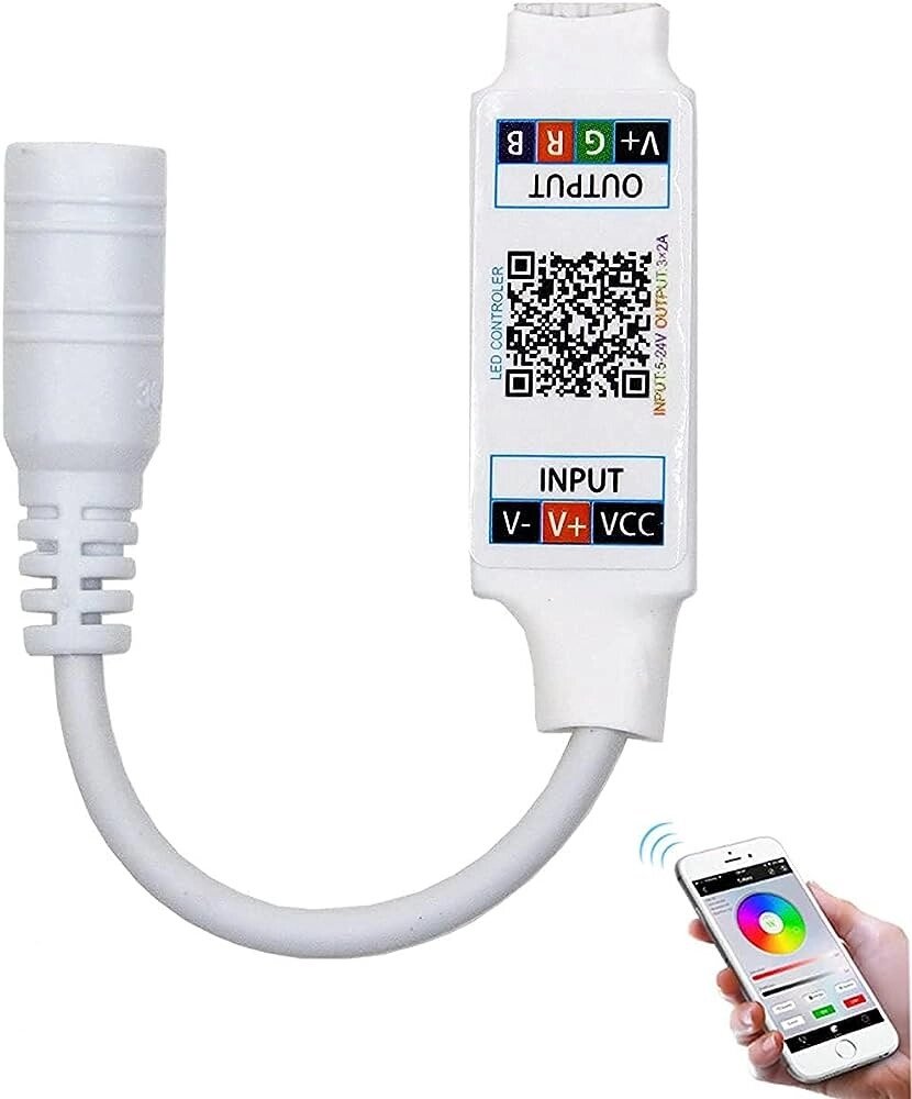 Контролер RGB PROLUM (Bluetooth; Mini; 6A) від компанії ПРОЖЕКТОР-УА - фото 1