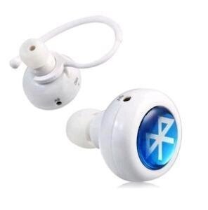 Бездротові білі стерео навушники AirBeats Bluetooth mini 4.0 Stereo Headset White | блютуз гарнітура