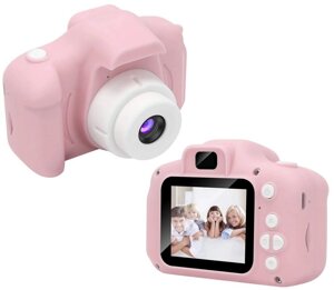 Дитяча Фотокамера РОЖЕВА c 2.0" дисплеєм і з функцією відео | Дитячий фотоапарат