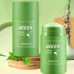 Маска GREEN MASK Маска-стик для обличчя з глиною і зеленим чаєм для глибокого очищення та звуження пор