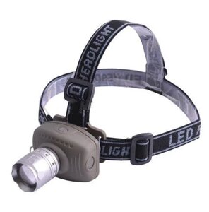 Налобний ліхтар Bailong Police BL-6601 ААА | Ліхтарик на голову на батарейках | Світлодіодний ліхтар на лоб