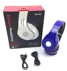 Навушники Bluetooth TM-003S ⁇ Накладні навушники для комп'ютера ⁇ Навушники з FM-радіо
