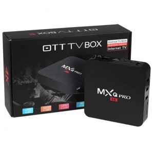 Смарт-приставка TV-BOX MX PRO-4k ⁇ Андроїд смарт-ТВ приставка ⁇ Медіаплеєр