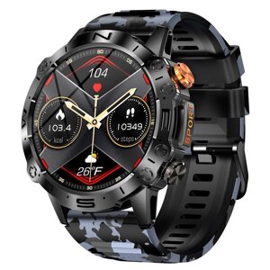 Смарт годинник для військових із дзвінком протиударний Bluetooth Smart Watch, Чоловічий розумний годинник smart Modfit