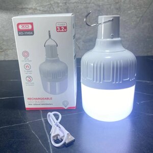 Світлодіодна лампа з акумулятором підвісна Led лампочка акумуляторна світильник для кемпінгу XO YH04