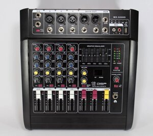 Аудіо мікшер Mixer BT 5200D | Мікшерний пульт | Підсилювач звуку