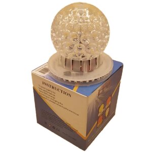 Лампа куля обертовий RGB RHD-30 36 (RD-5024) Дискошар на пульті