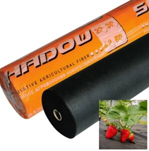 Агроволокно 60 г/м² 1,07 х 100м "Shadow"Чехія) 4% чорне для полуниці