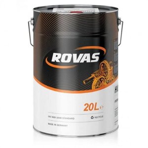 Rovas 10W-40 A3 / B4 (20 л) Напівсинтетичне моторне масло для легкових автомобілів