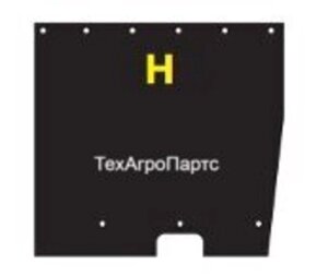 Центральна захисна пластина на жниварку CLAAS / LEXION / CATERPILLAR 0006661030