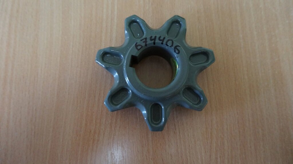 Звездочка Z=7 d=35 элеватора Claas.674406 від компанії ТехАгроПартс - фото 1