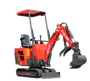 Мініекскаватор гусеничний GTM G-Tex 800 800кг/1,4м гл. копання/дизель 10,2к. с