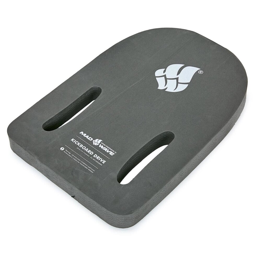 Доска для плавания MadWave DRIVE M072403 черный ##от компании## Спортивный интернет - магазин "One Sport" - ##фото## 1