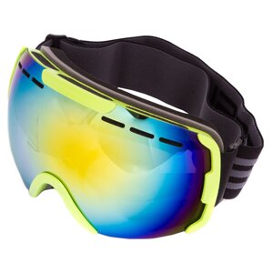 Гірськолижні окуляри SPOSUNE HX008 (TPU, подвійні лінзи, PC колір лінз-червоний, кольори в асортименті)